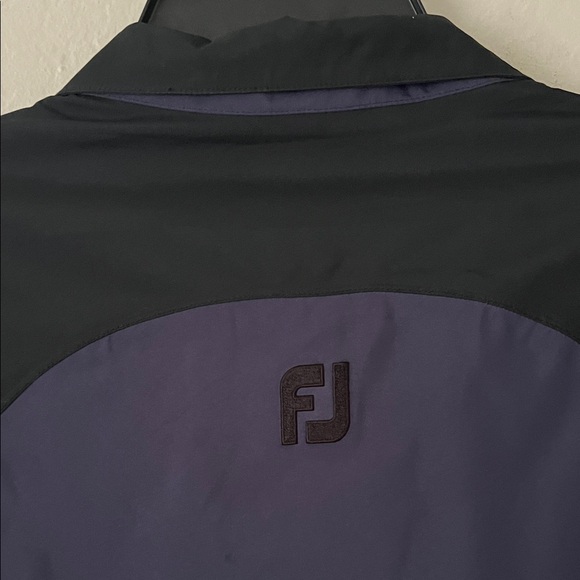 FOOTJOY DryJoys Men's Black and Navy Jacket Rain Jacket in Size XL - Picture 6 of 15